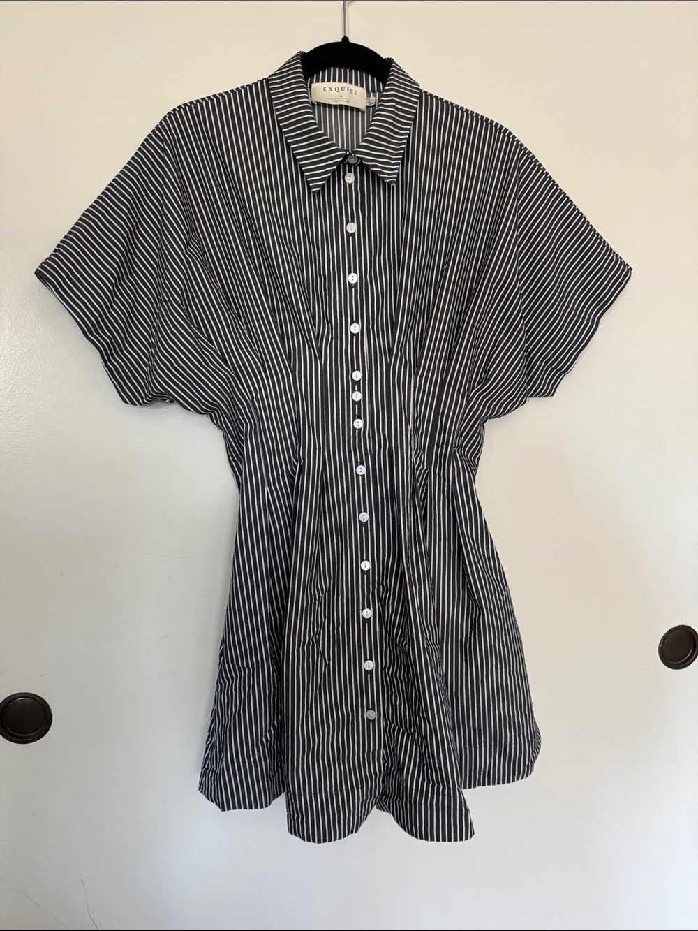 Tobie Mini Shirtdress by Exquise